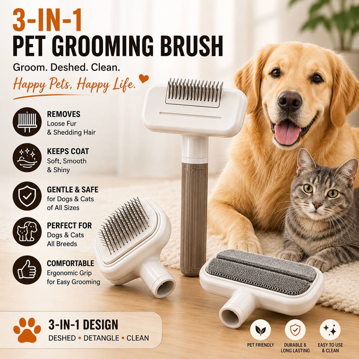 Pet Grooming Brush